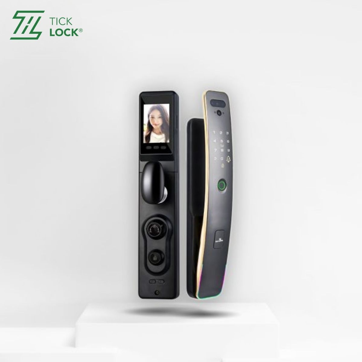 Khóa cửa thông minh tích chuông hình AF880
