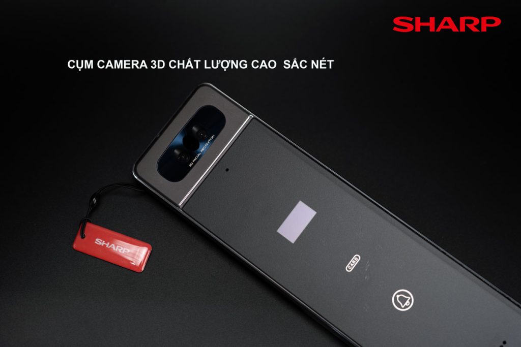 Khóa thông minh Sharp S5-FV nhận diện khuôn mặt