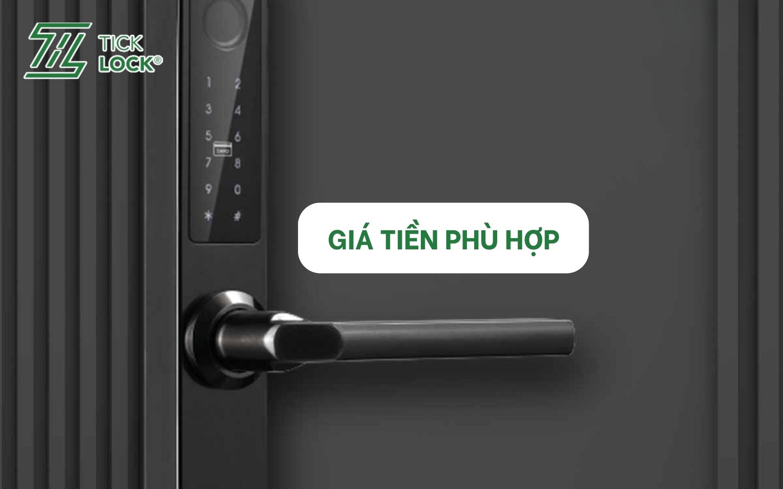 Giải pháp khóa vân tay chất lượng
