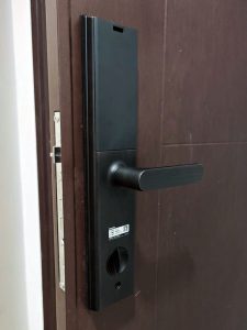 Hình ảnh thực tế khóa vân tay Sharp A3-B