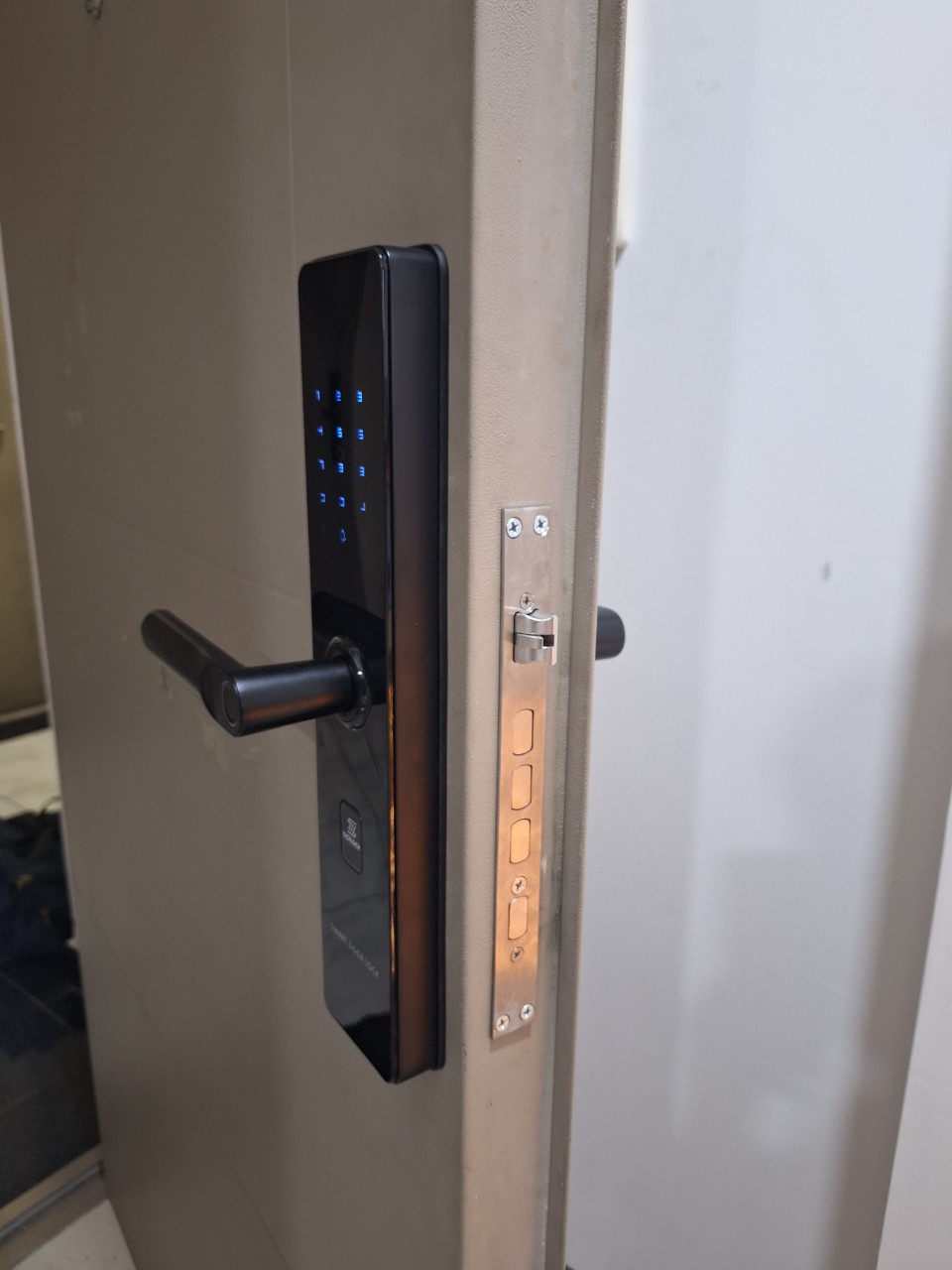 Hình ảnh thực tế khóa vân tay Ticklock SL07C