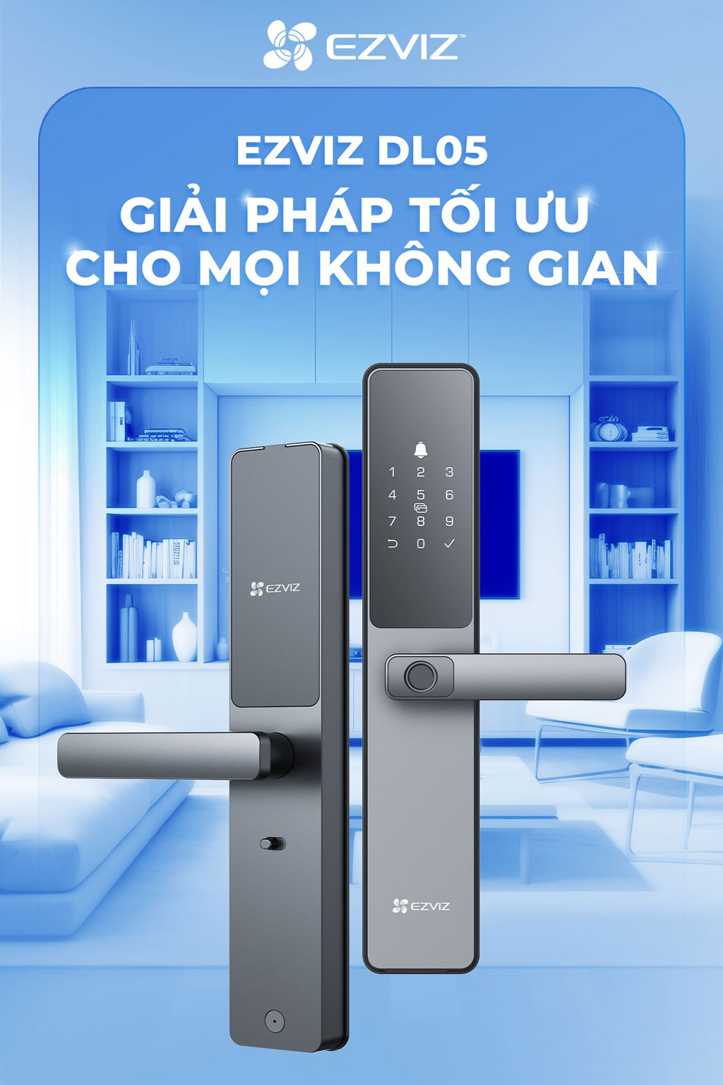 Khóa cửa vân tay Ezviz DL05