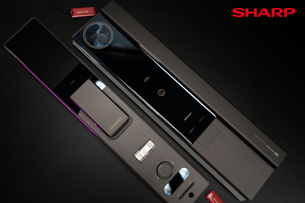 Khóa điện tử Sharp H5-FV – khóa cửa vân tay cao cấp cho ngôi nhà hiện đại
