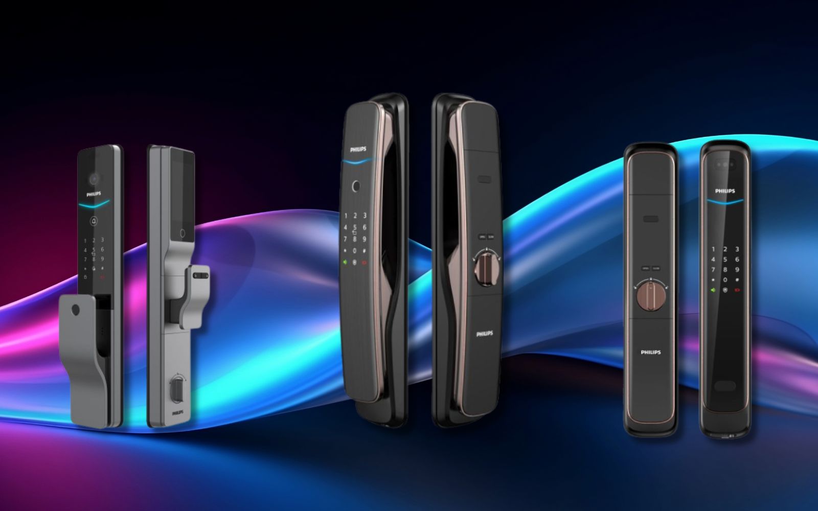 Các dòng khóa Philips hỗ trợ kết nối app Philips Easykey