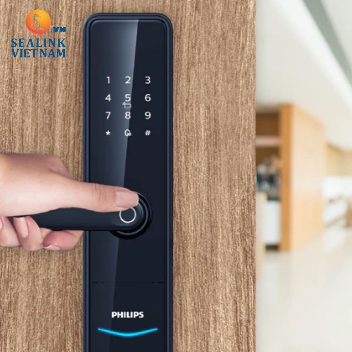 Hướng dẫn cài đặt khóa cửa thông minh Philips với tính năng mật mã