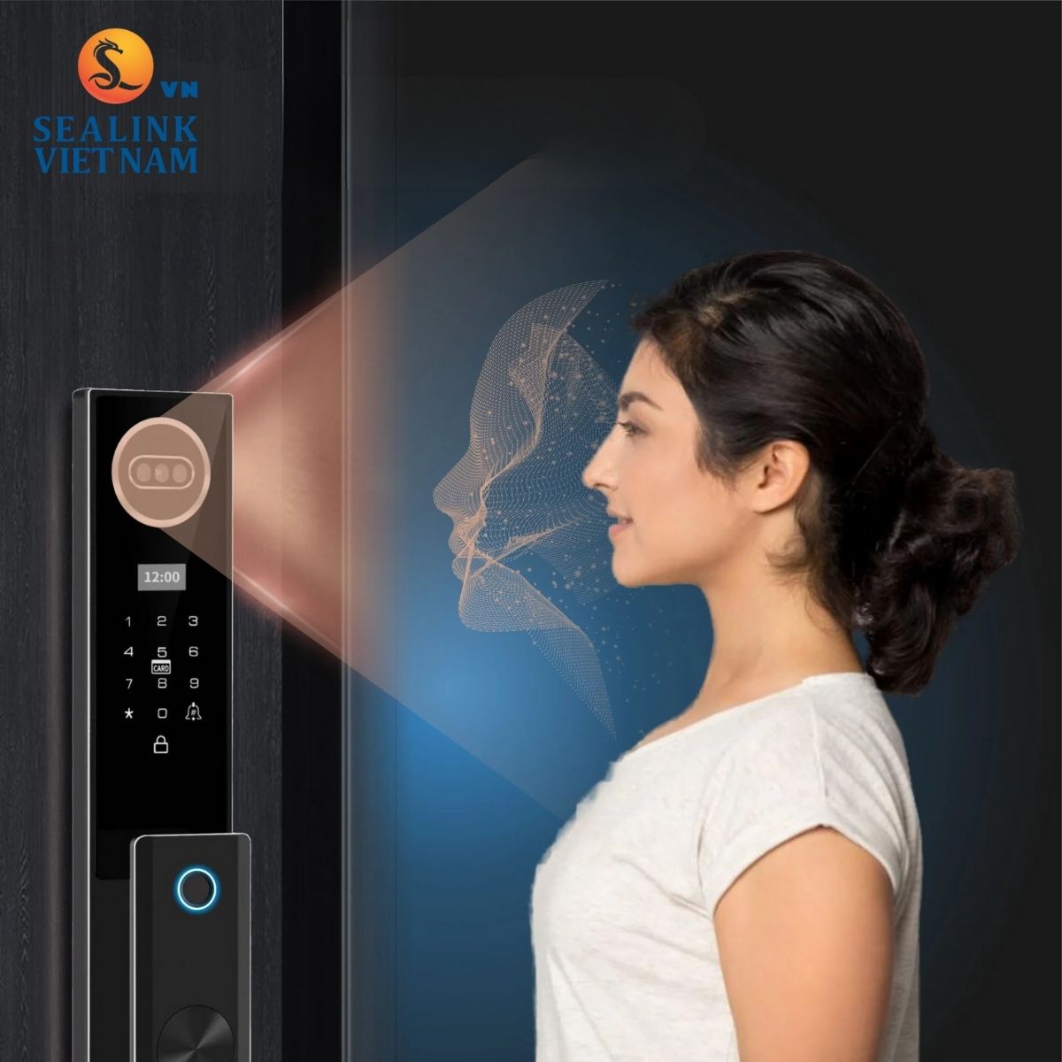 Cách cài đặt khóa cửa Philips với tính năng Face ID