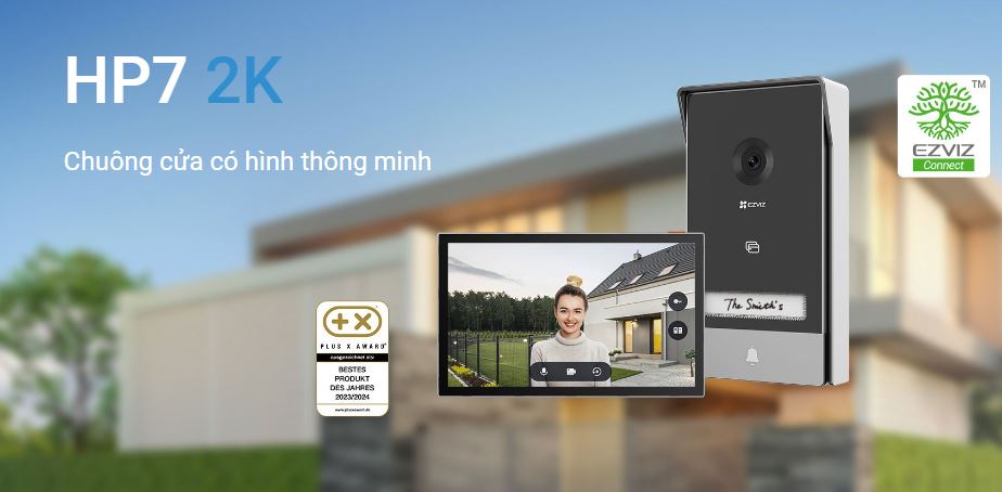 Chuông cửa thông minh ezviz hp7