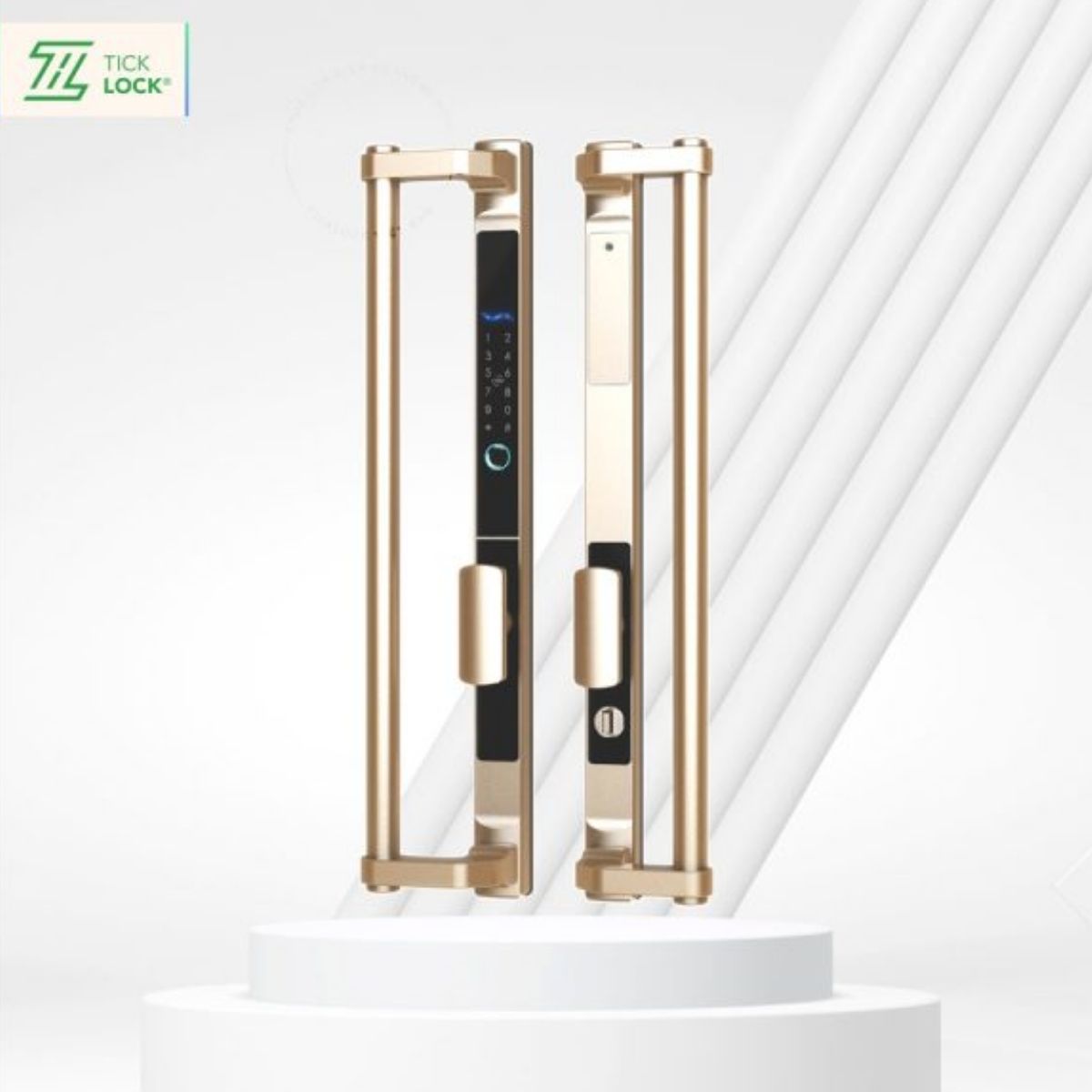Khóa cửa TICKLOCK AL550 màu Gold