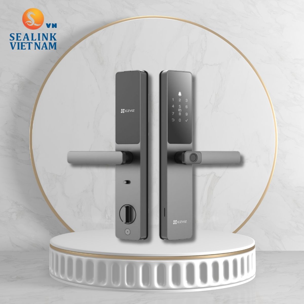 Khóa điện tử thông minh EZVIZ DL05 Pro chuyên dụng cho cửa nhôm Xingfa Khóa vân tay EZVIZ DL05