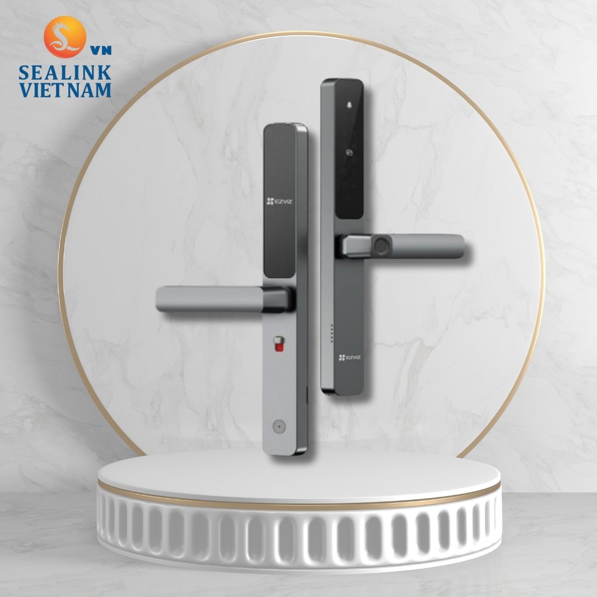 Khóa cửa vân tay EZVIZ DL06 cao cấp thiết kế mảnh nhẹ, tính năng bảo mật vượt trội Khóa cửa vân tay EZVIZ DL06