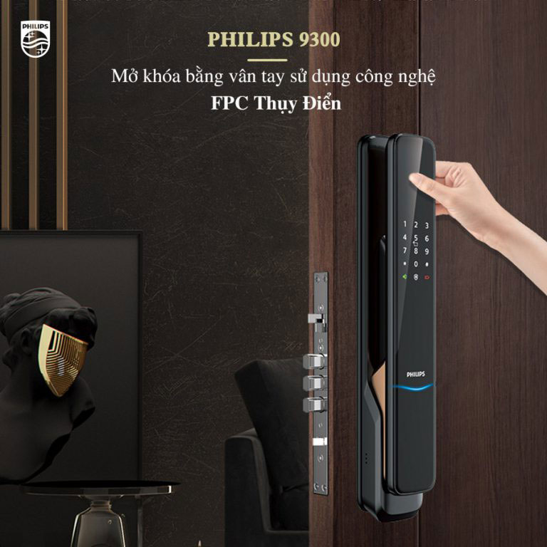 Khóa cửa thông minh Philips 9300