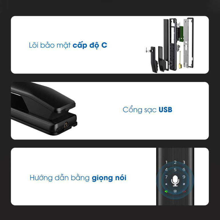 khóa cửa thông minh philips alpha