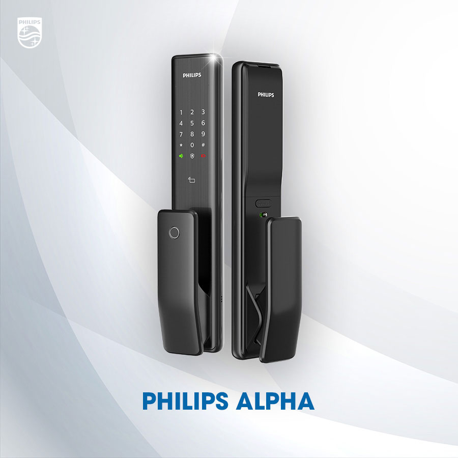 khóa cửa thông minh philips alpha
