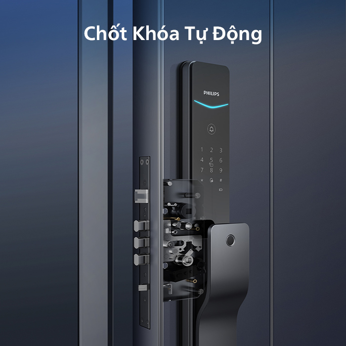 Hình ảnh khóa cửa thông minh Philips DDL801