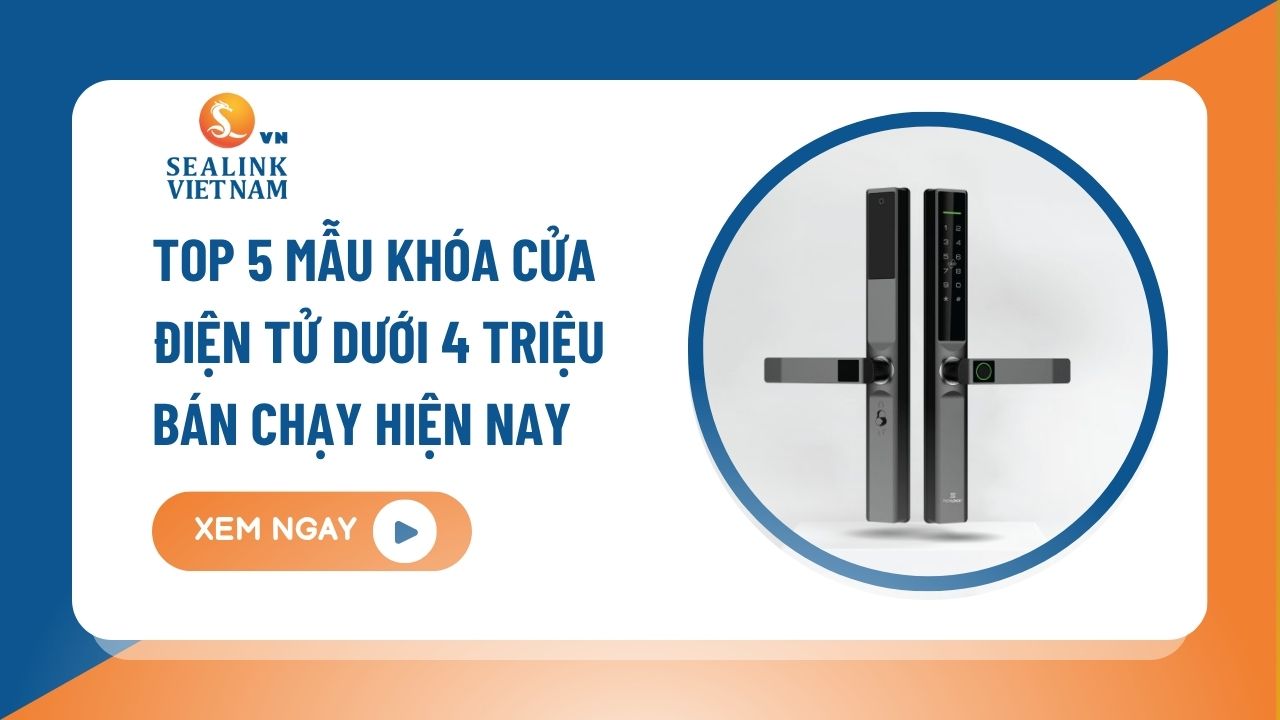 Khóa cửa điện tử dưới 4 triệu