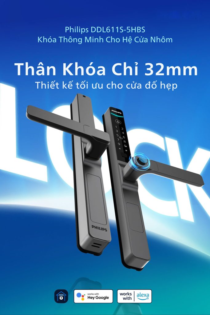 khóa cửa thông minh Philips