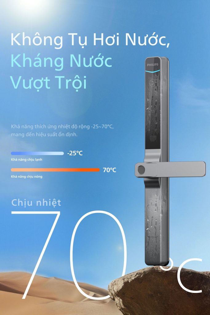 khóa cửa thông minh Philips