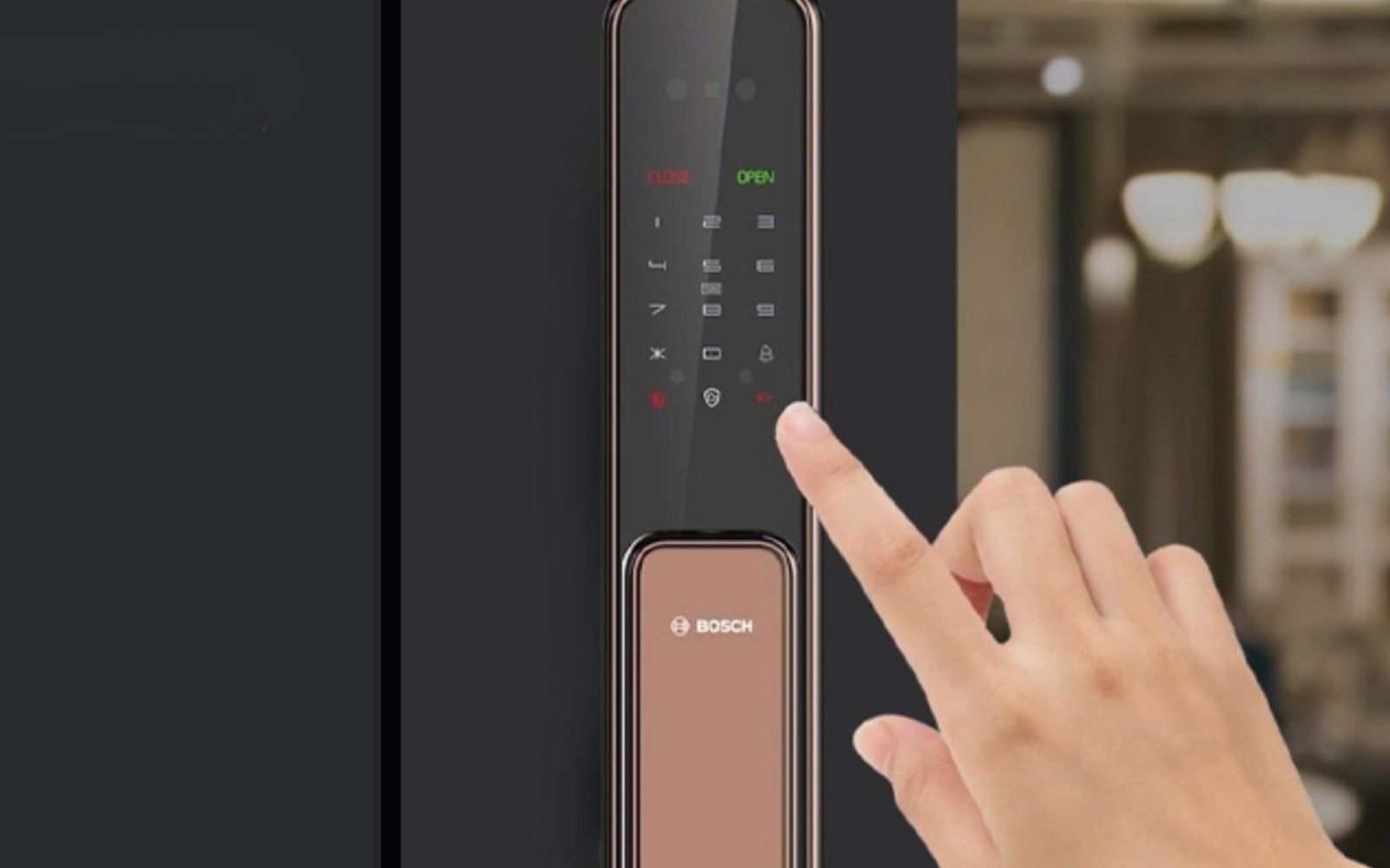 Hướng dẫn xóa mật mã khóa cửa điện tử Bosch Hướng dẫn xóa mật mã khóa cửa điện tử Bosch