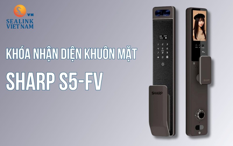 Khóa cửa thông minh Face ID SHARP S5-FV