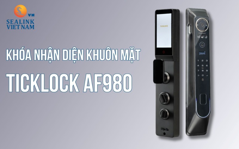 Khóa cửa thông minh Face ID TICKLOCK AF980