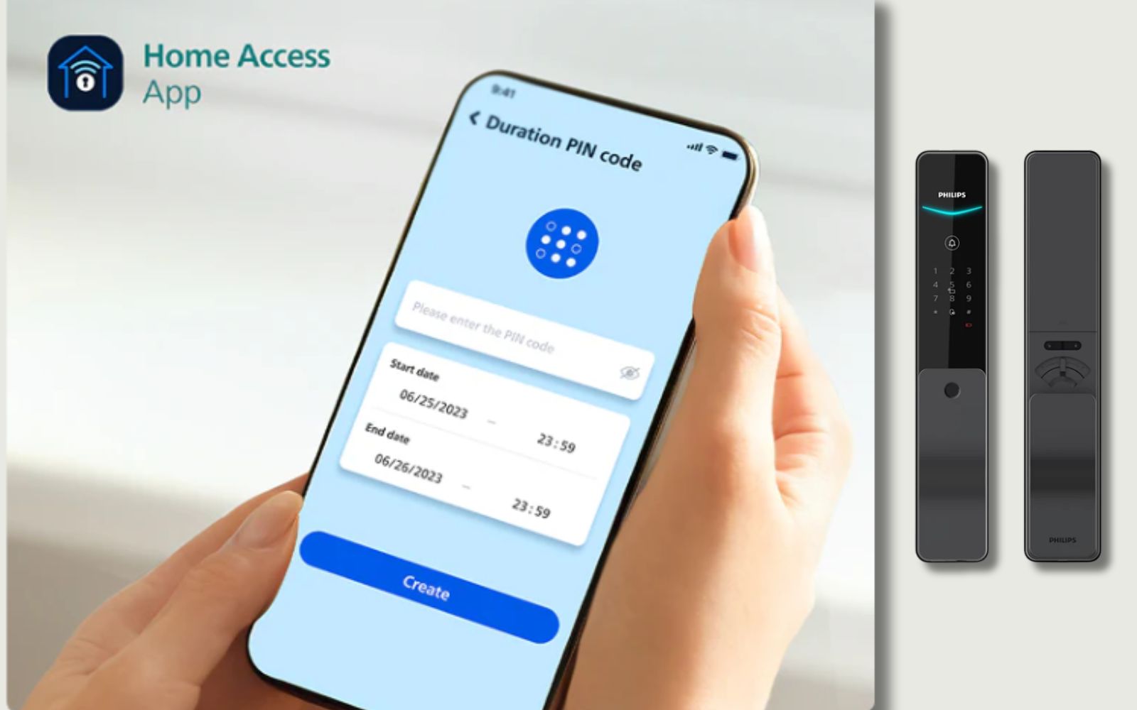 Lưu ý quan trọng khi cài đặt và sử dụng ứng dụng Philips Home Access