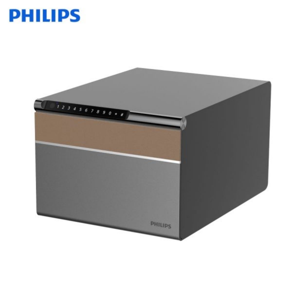 Két sắt thông minh mini Philips SBX 102 Grey