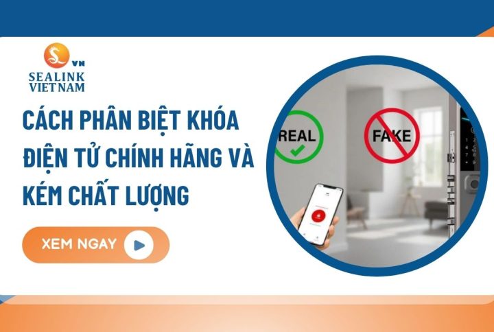 phân biệt khóa điện tử chính hãng