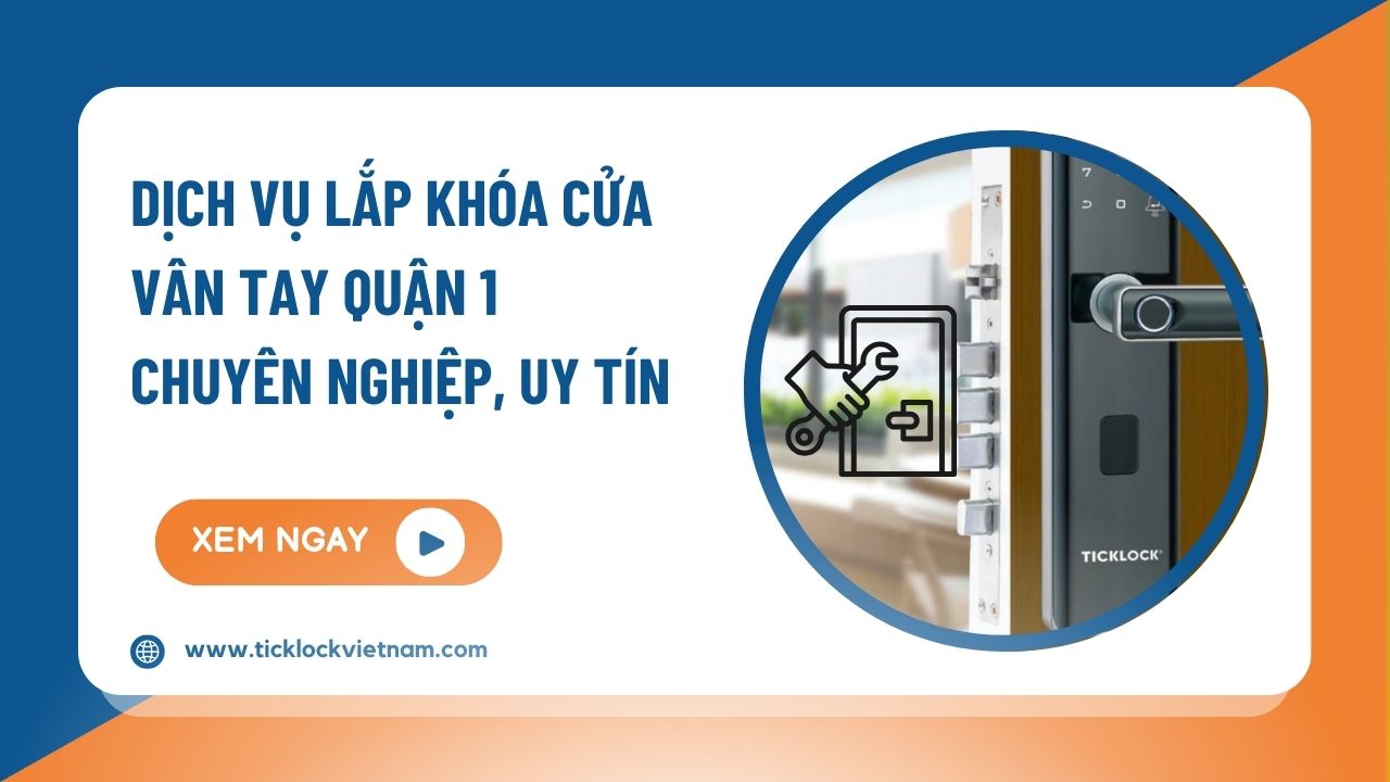 khoá vân tay giá rẻ tại quận 1