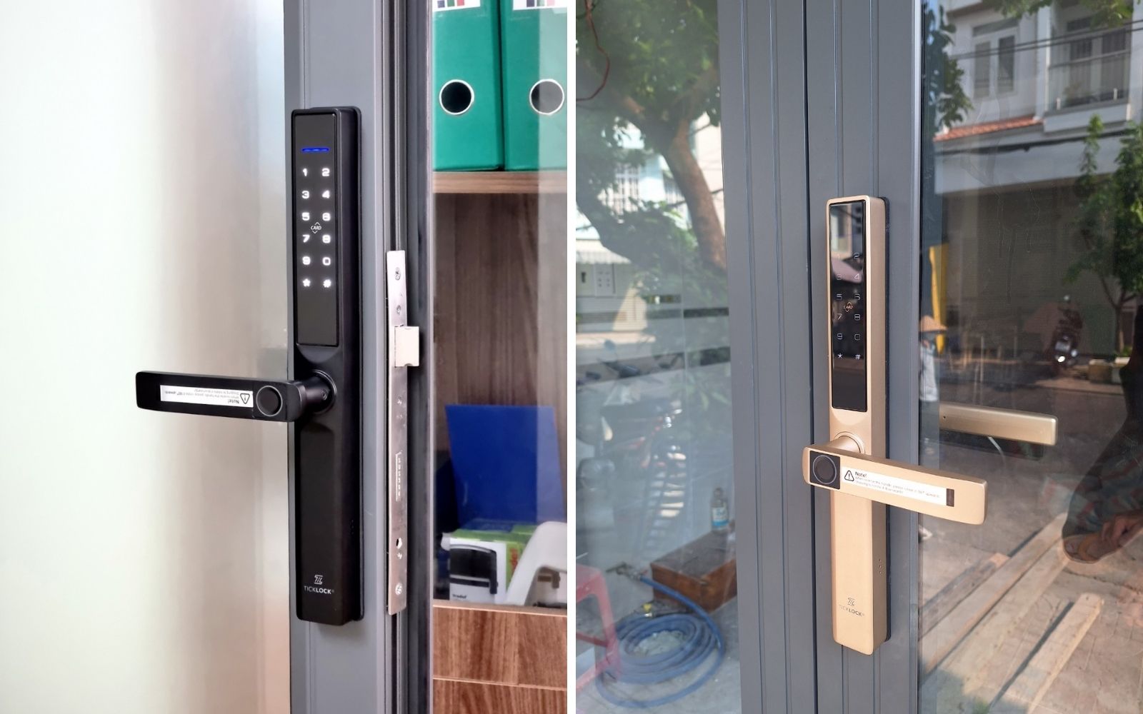 Một số hình ảnh lắp đặt khóa điện tử tại Quận Bình Thạnh