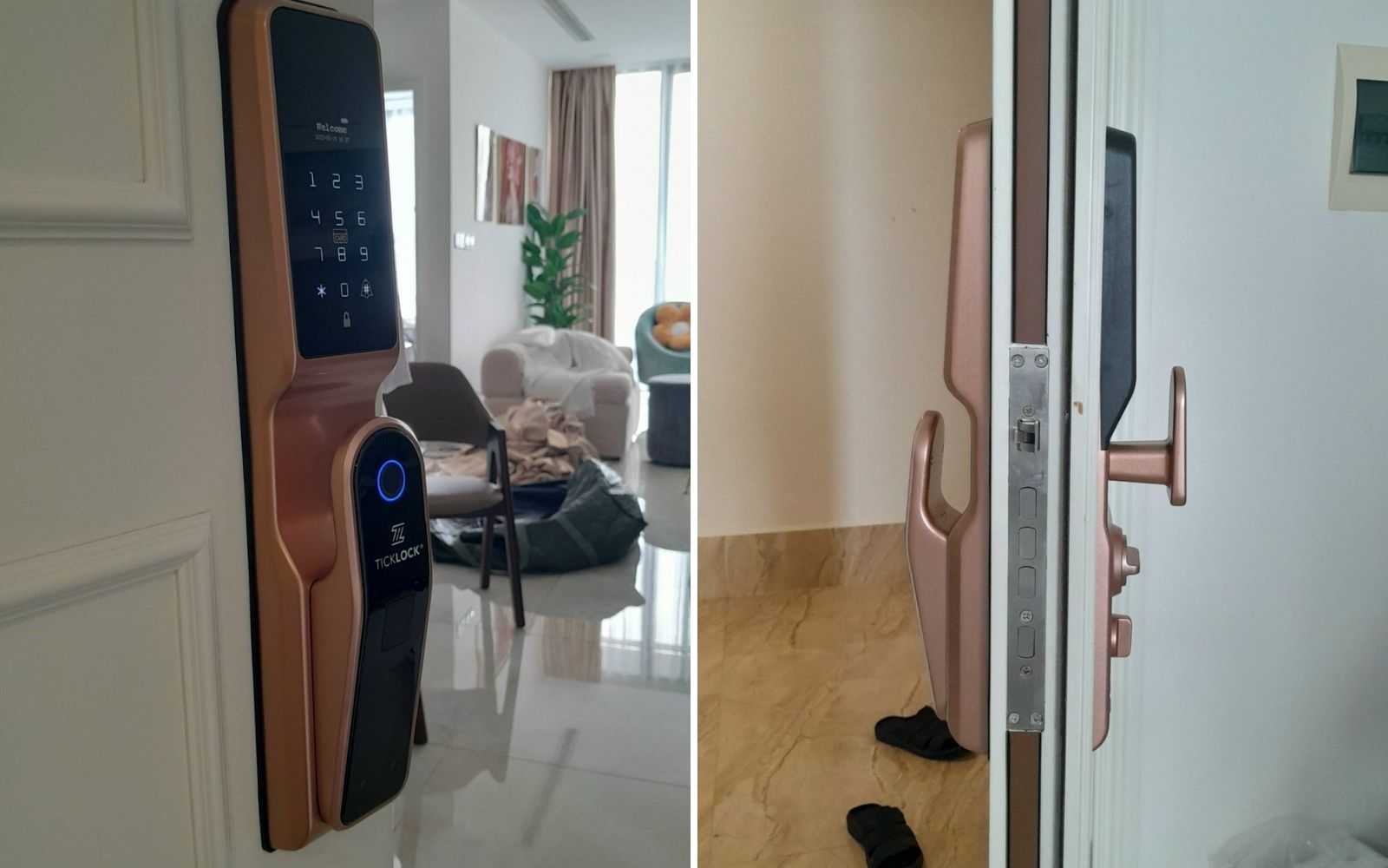 Lắp khóa vân tay giá rẻ tại Gò Vấp cho căn hộ cao tầng