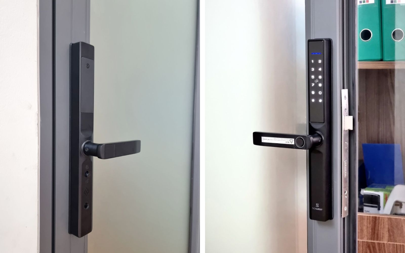 Dịch vụ lắp khóa cửa vân tay nhôm tại Thủ Đức