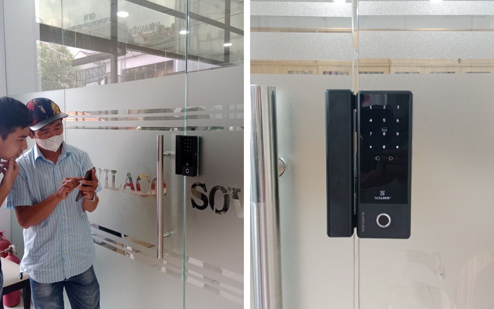 Dự án lắp đặt khóa cho văn phòng