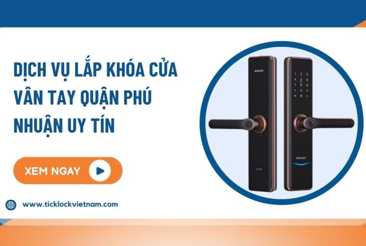 Lắp khoá thông minh tại Phú Nhuận