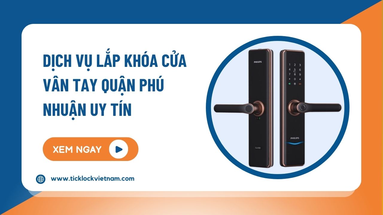 Lắp khoá thông minh tại Phú Nhuận
