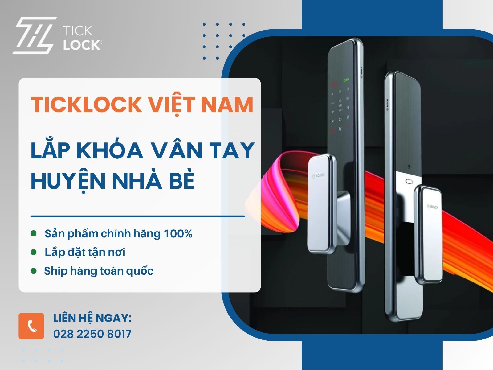 Dịch vụ lắp đặt khóa cửa thông minh chuyên nghiệp tại huyện Nhà Bè
