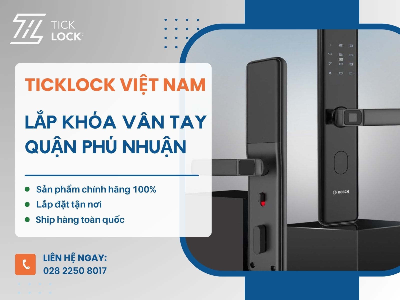Dịch vụ lắp khóa thông minh quận Phú Nhuận