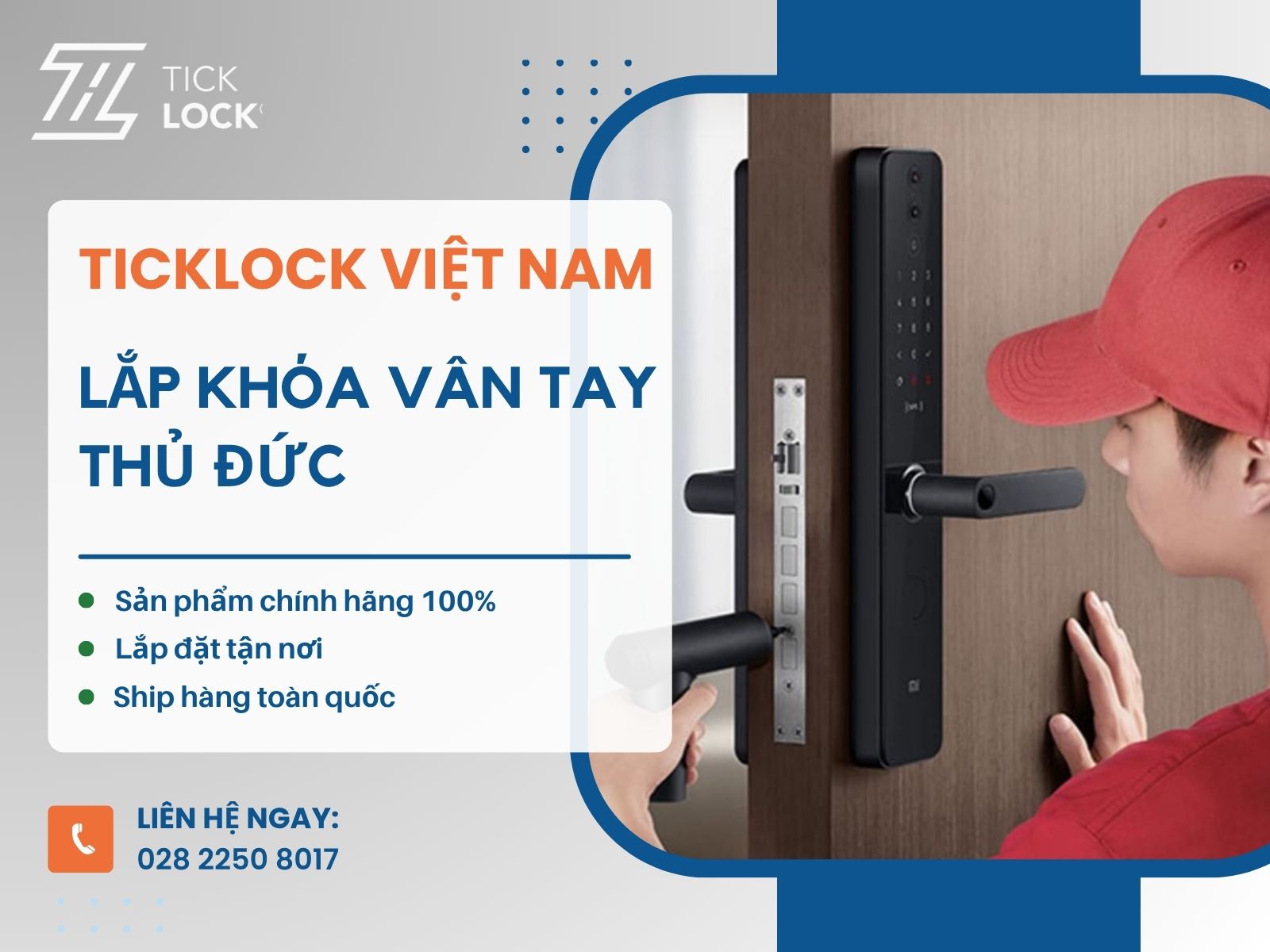 TICKLỌCK Việt Nam - Dịch vụ lắp khóa điện tử Thủ Đức