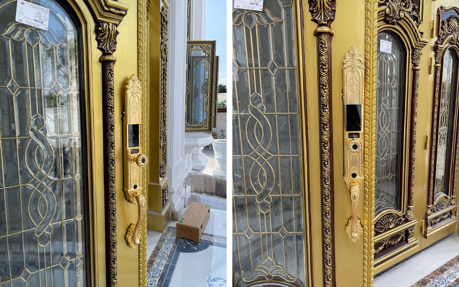 Hình ảnh thực tế lắp khóa vân tay tại Quận Tân Phú