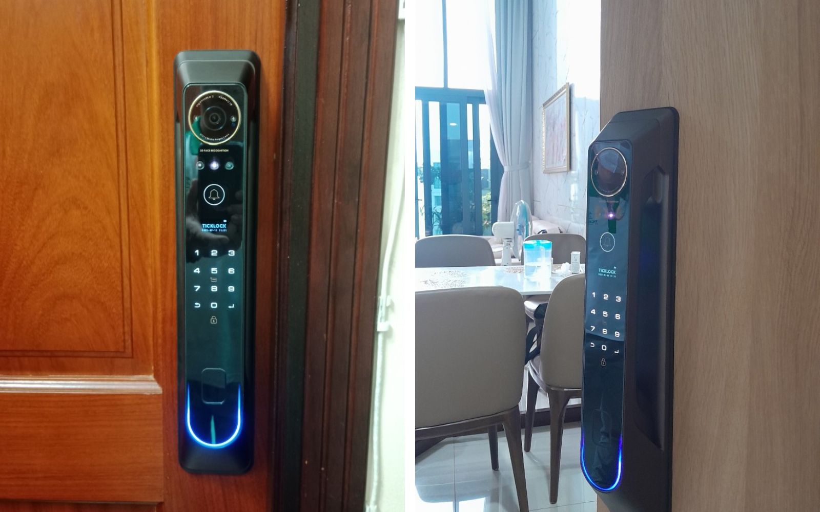 Hạng mục lắp khóa vân tay thông minh tại Tân Phú cho căn hộ chung cư