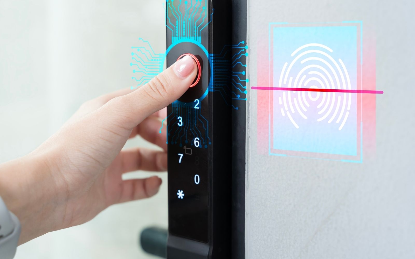 Cơ chế hoạt động của công nghệ Life Scan trên khóa thông minh