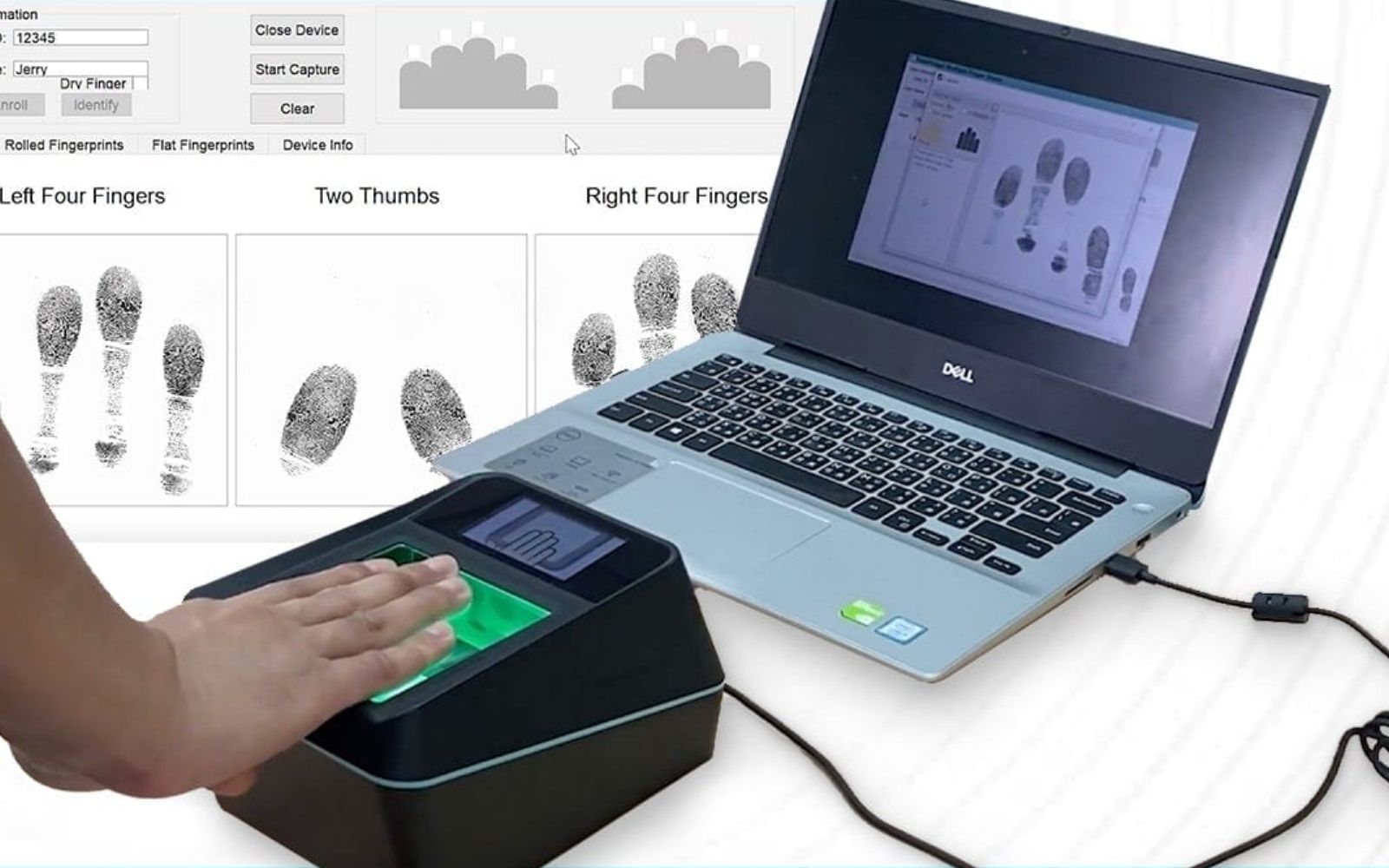 Phương thức hoạt động của công nghệ vân tay Life Scan