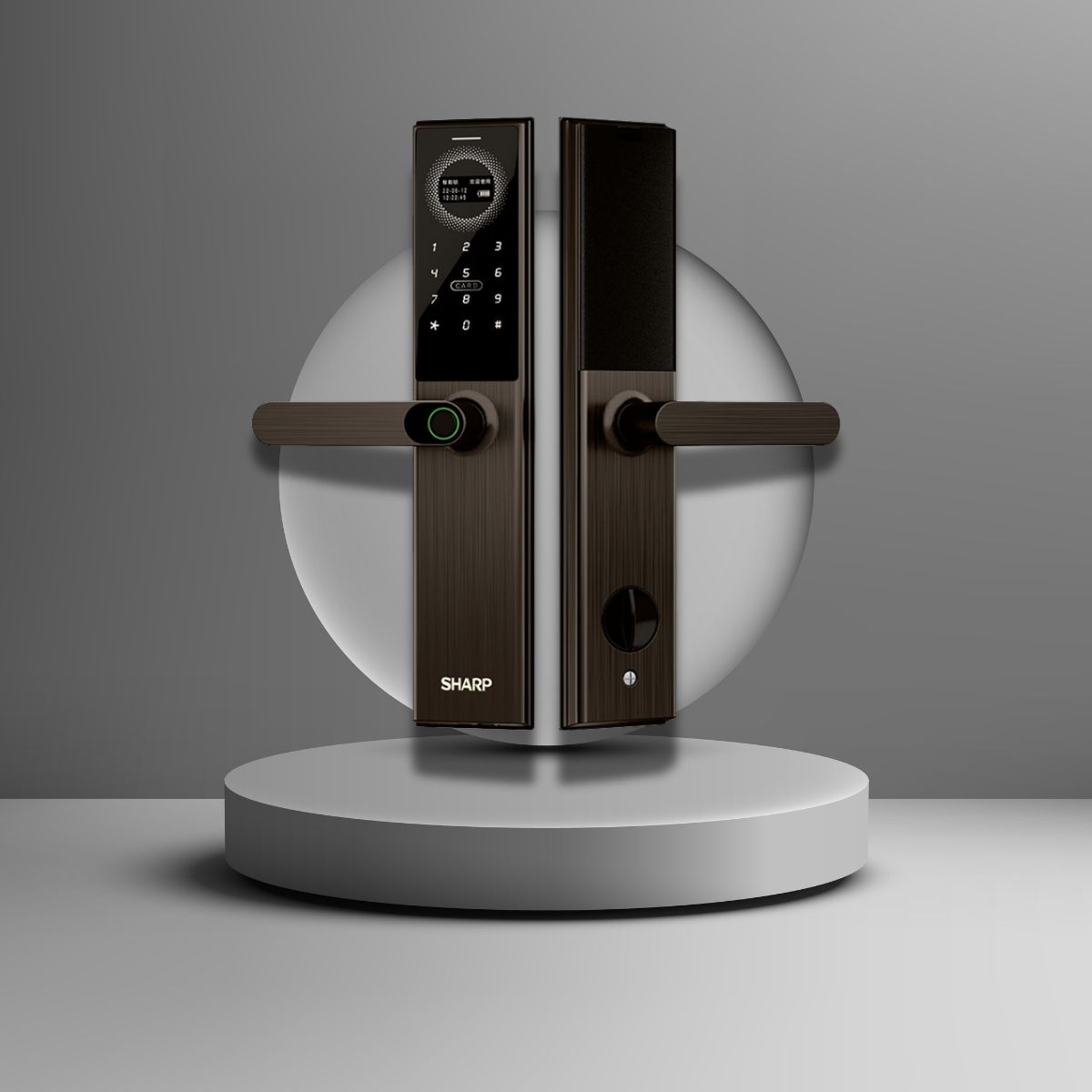 Khóa cửa vân tay SHARP A3-B