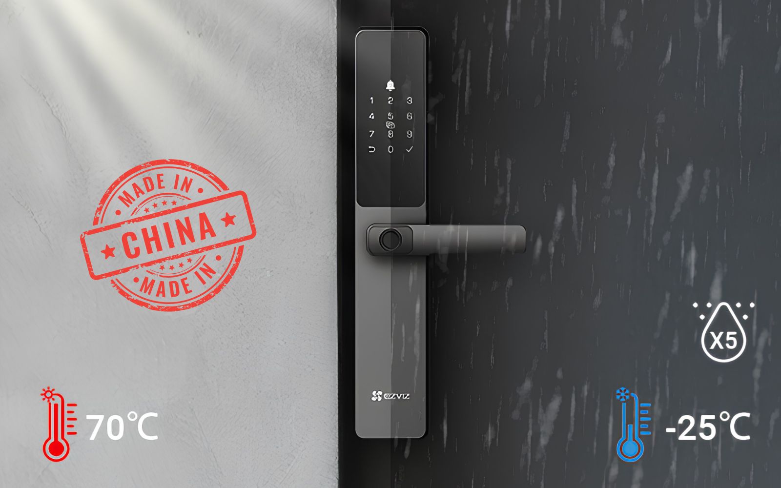 Khóa cửa điện tử Trung Quốc là lựa chọn cân bằng giữa chi phí và chất lượng cho phân khúc phổ thông Tại sao nên mua khóa cửa vân tay Trung Quốc