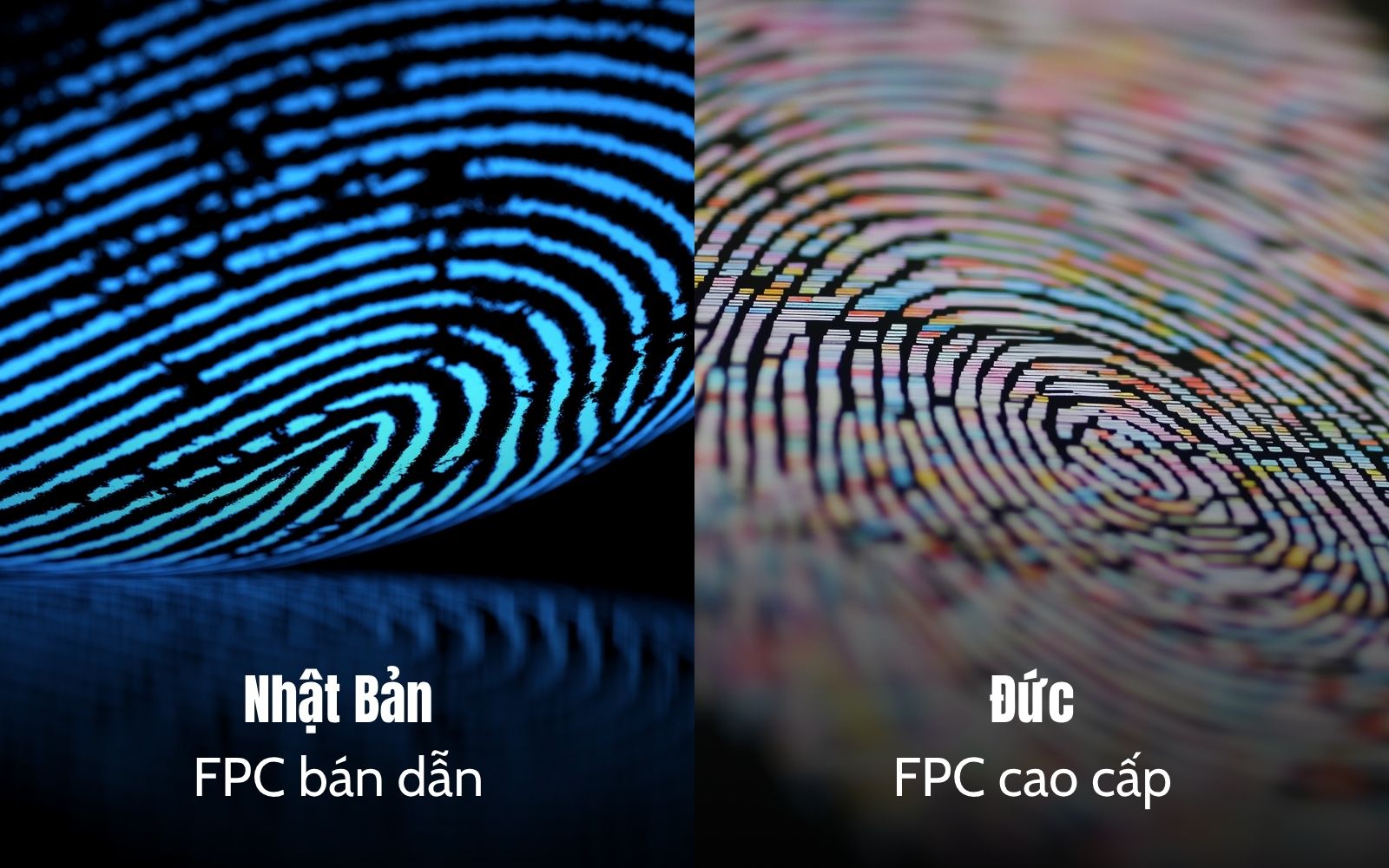 So sánh khóa vân tay Đức vs Nhật về công nghệ nhận diện vân tay