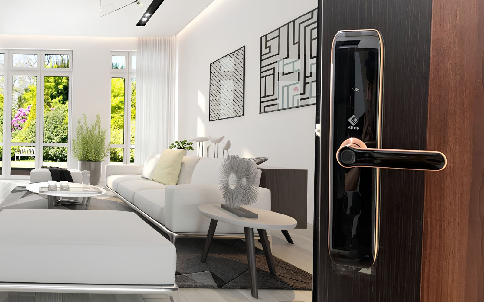Khóa cửa vân tay Nhật Bản Kitos