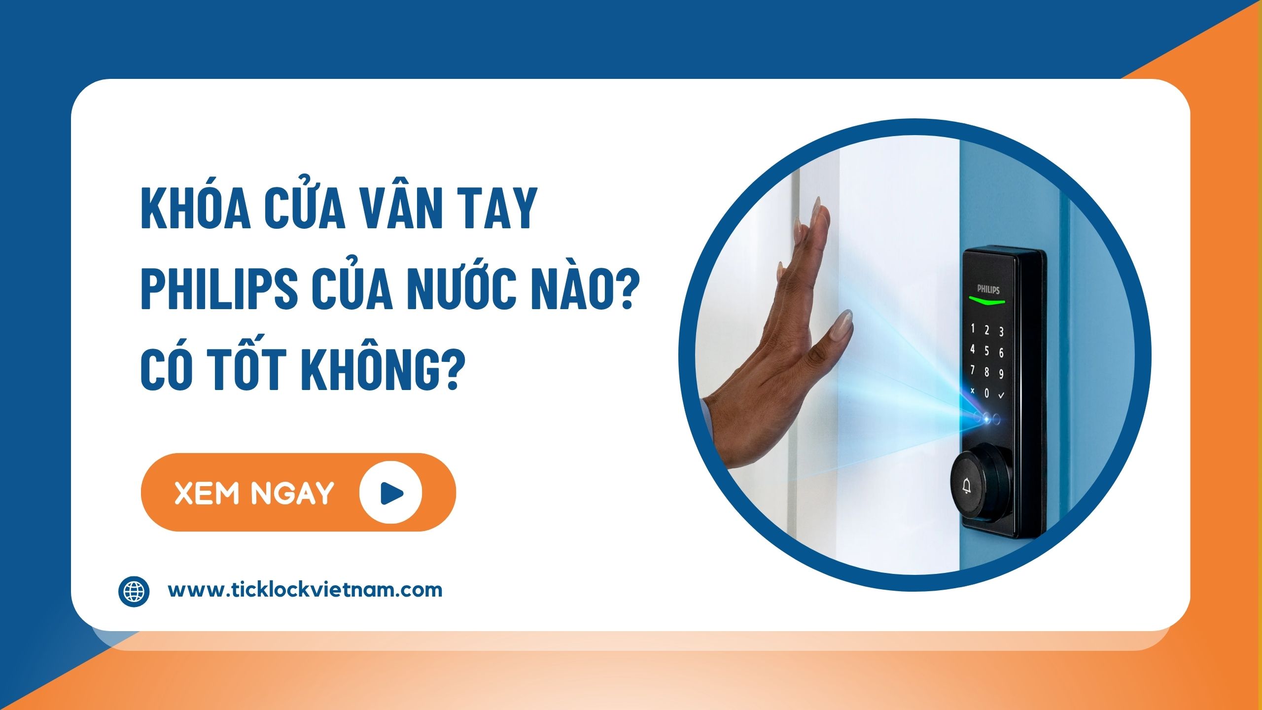 Nguồn gốc khóa điện tử Philips