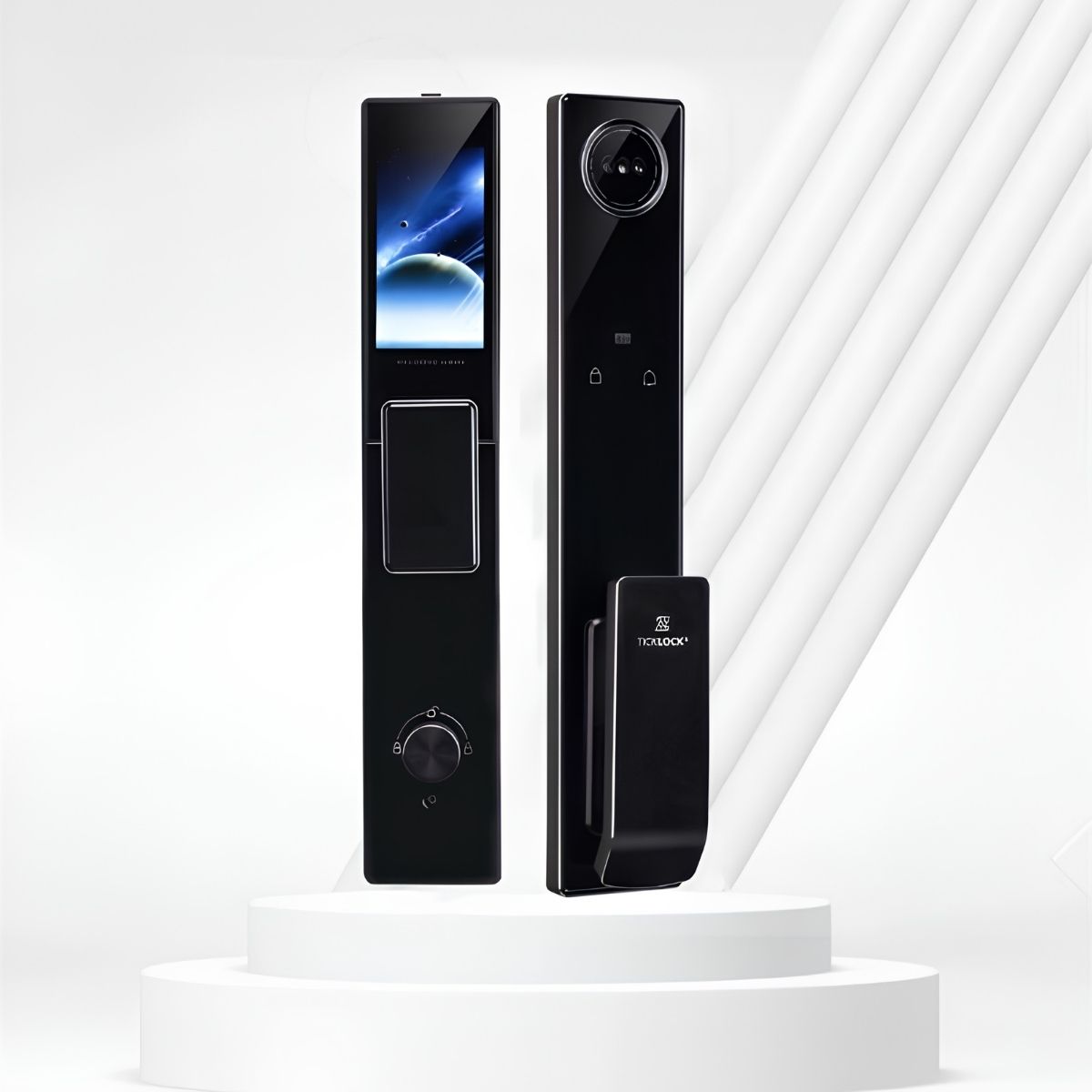 Khóa vân tay cửa nhựa lõi thép TICKLOCK AF200 tích hợp đàm thoại thông minh, mang lại trải nghiệm sử dụng đẳng cấp