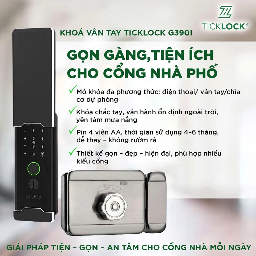 Khoá vân tay cửa công G790i