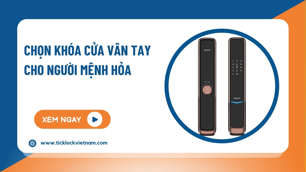 Chọn khóa vân tay cho người mệnh Hỏa
