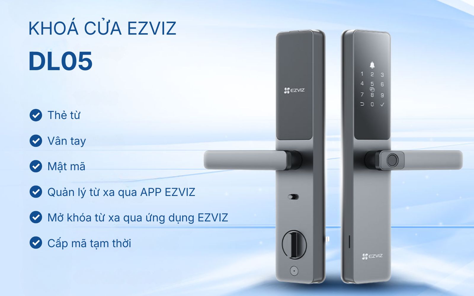 Khóa cửa vân tay EZVIZ DL05
